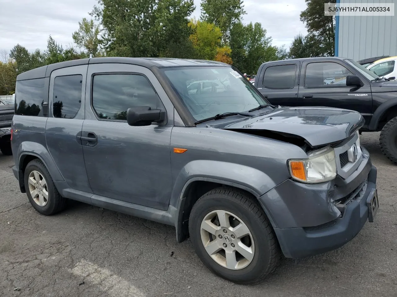 2010 Honda Element Ex VIN: 5J6YH1H71AL005334 Lot: 75452084