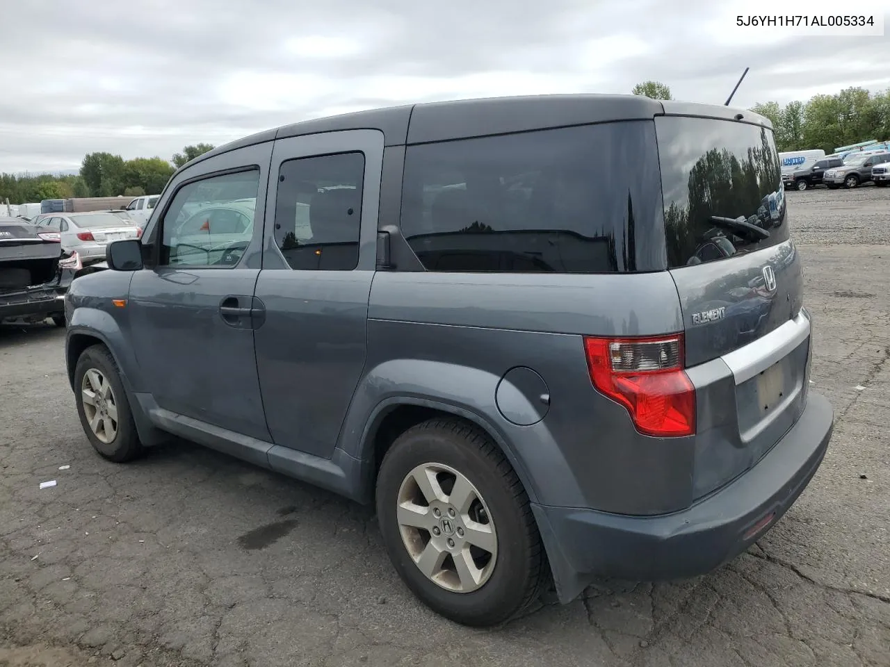 2010 Honda Element Ex VIN: 5J6YH1H71AL005334 Lot: 75452084