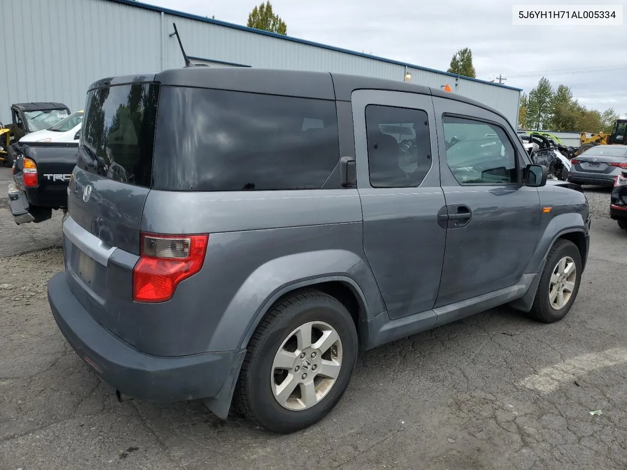 2010 Honda Element Ex VIN: 5J6YH1H71AL005334 Lot: 75452084