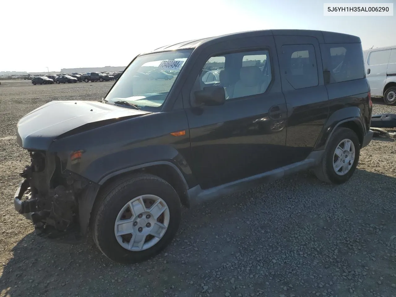 2010 Honda Element Lx VIN: 5J6YH1H35AL006290 Lot: 75460494