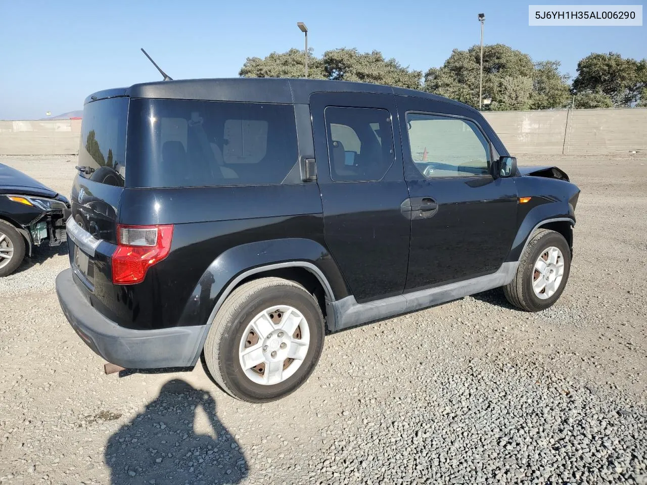 2010 Honda Element Lx VIN: 5J6YH1H35AL006290 Lot: 75460494