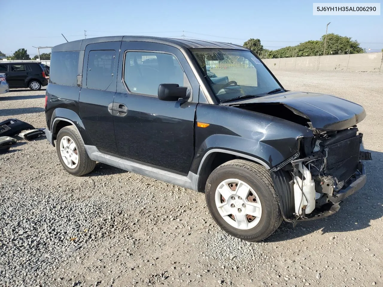 2010 Honda Element Lx VIN: 5J6YH1H35AL006290 Lot: 75460494