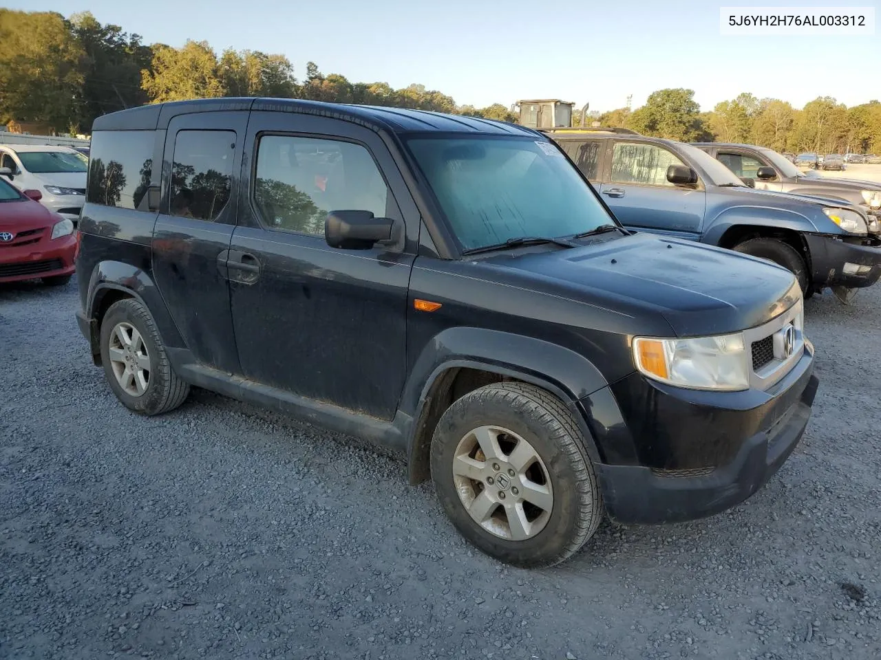 5J6YH2H76AL003312 2010 Honda Element Ex