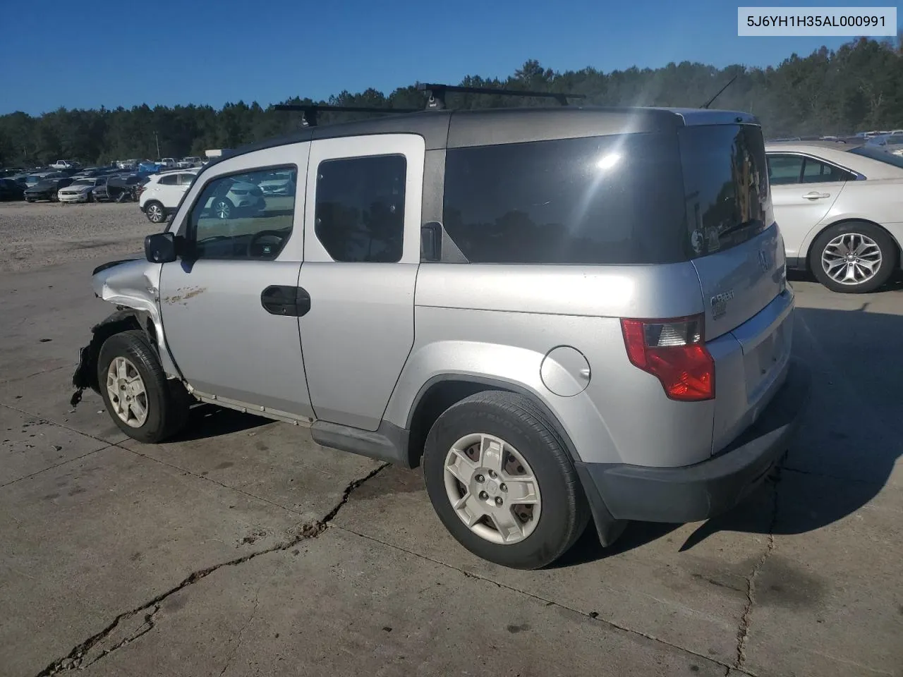 2010 Honda Element Lx VIN: 5J6YH1H35AL000991 Lot: 76115354