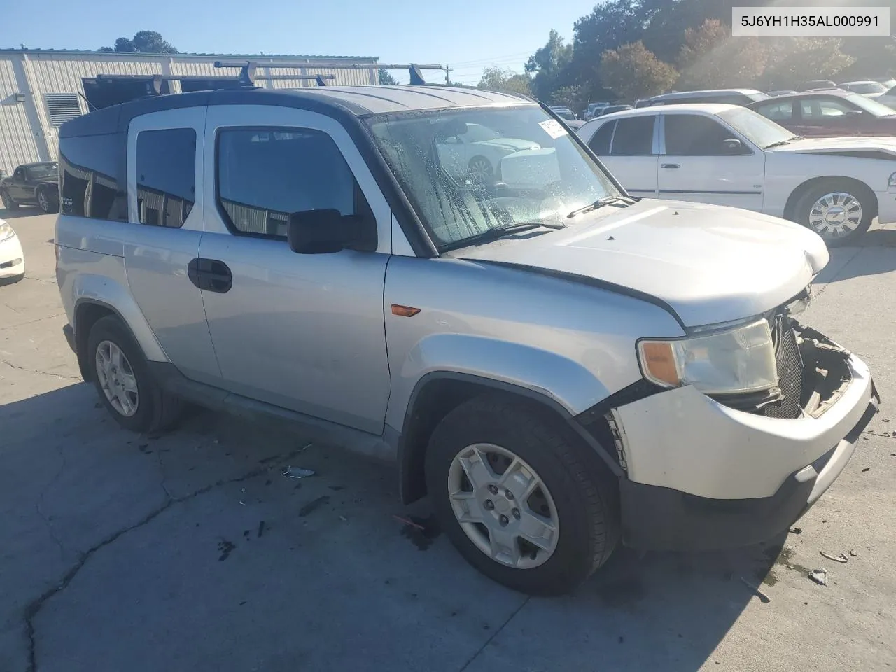 2010 Honda Element Lx VIN: 5J6YH1H35AL000991 Lot: 76115354