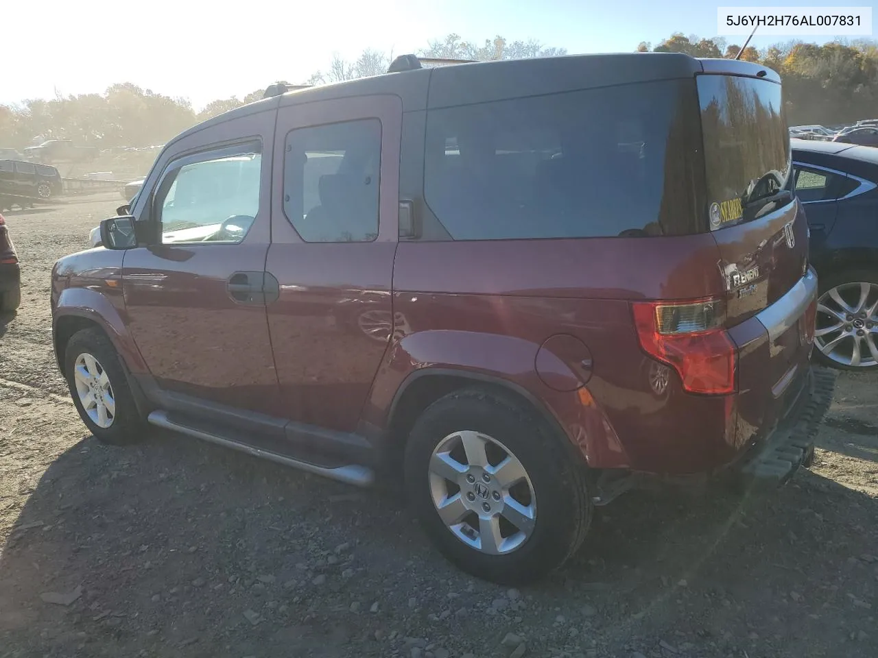 2010 Honda Element Ex VIN: 5J6YH2H76AL007831 Lot: 77582414