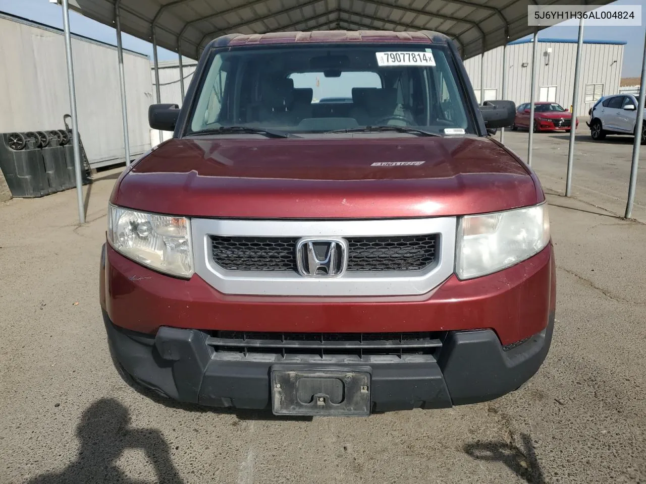 2010 Honda Element Lx VIN: 5J6YH1H36AL004824 Lot: 79077814