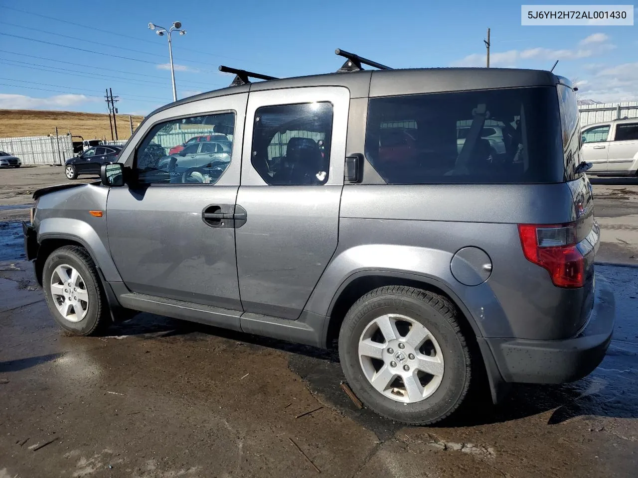 2010 Honda Element Ex VIN: 5J6YH2H72AL001430 Lot: 79246934