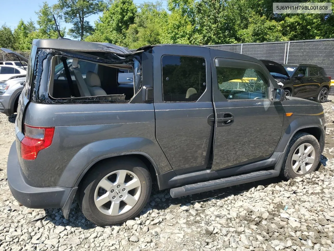 2011 Honda Element Ex VIN: 5J6YH1H79BL001808 Lot: 61464174