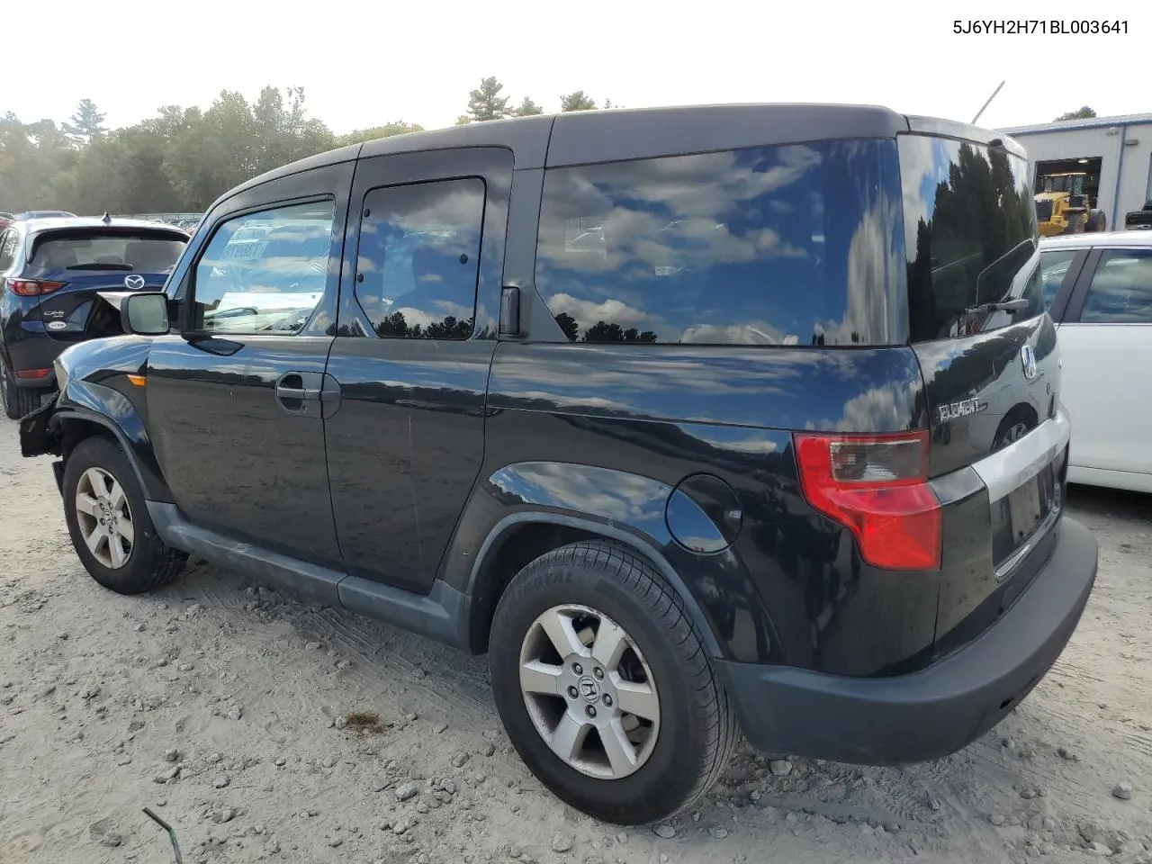 2011 Honda Element Ex VIN: 5J6YH2H71BL003641 Lot: 73697884