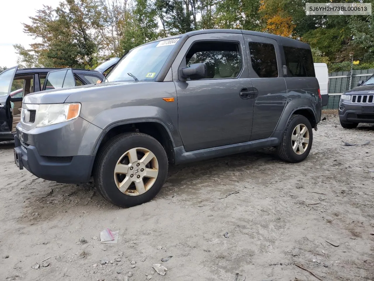 2011 Honda Element Ex VIN: 5J6YH2H73BL000613 Lot: 73736844