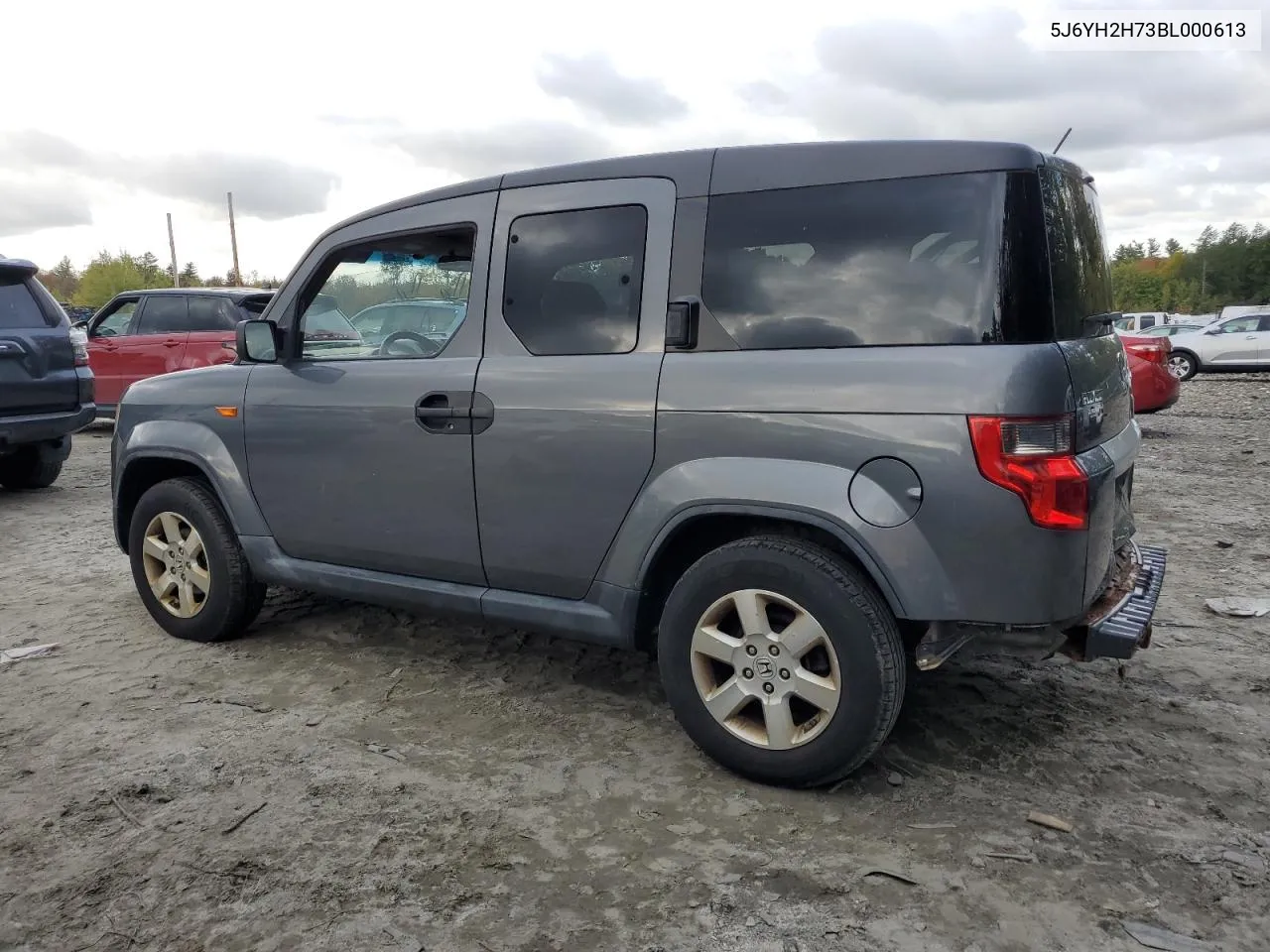 2011 Honda Element Ex VIN: 5J6YH2H73BL000613 Lot: 73736844