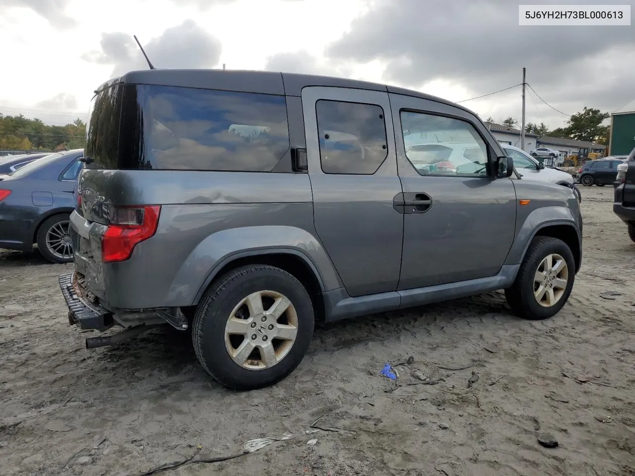 2011 Honda Element Ex VIN: 5J6YH2H73BL000613 Lot: 73736844