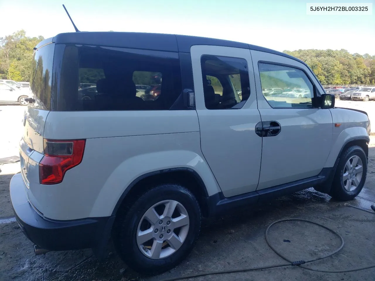 2011 Honda Element Ex VIN: 5J6YH2H72BL003325 Lot: 75212604