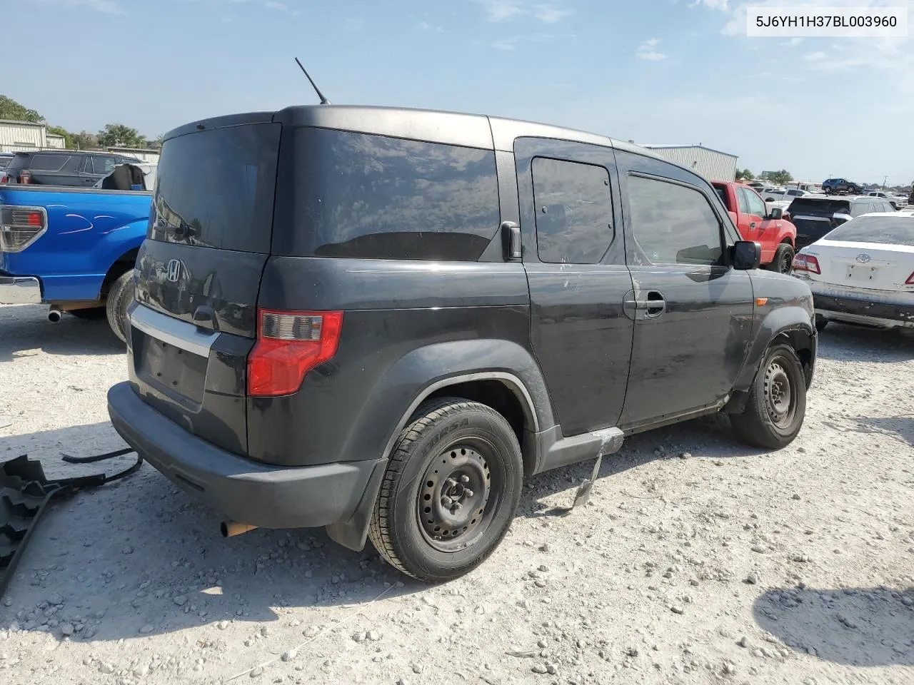 2011 Honda Element Lx VIN: 5J6YH1H37BL003960 Lot: 75531754