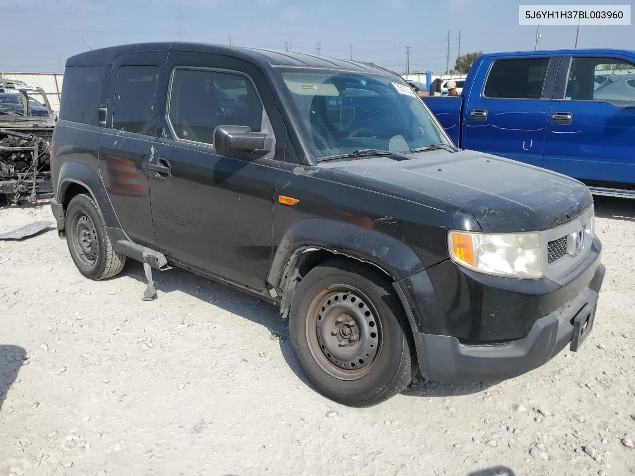 2011 Honda Element Lx VIN: 5J6YH1H37BL003960 Lot: 75531754