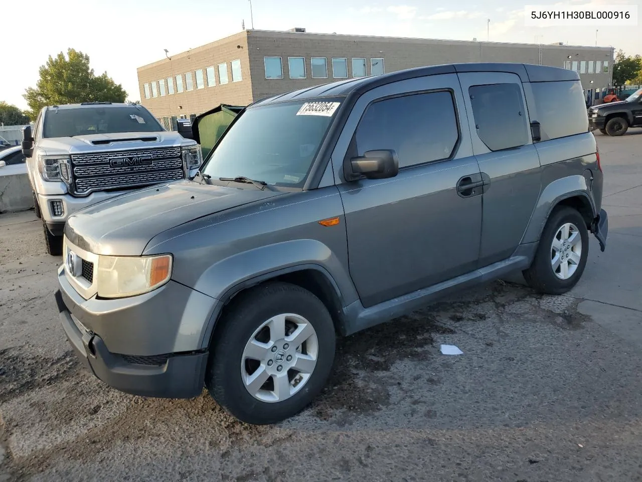 2011 Honda Element Lx VIN: 5J6YH1H30BL000916 Lot: 75632054