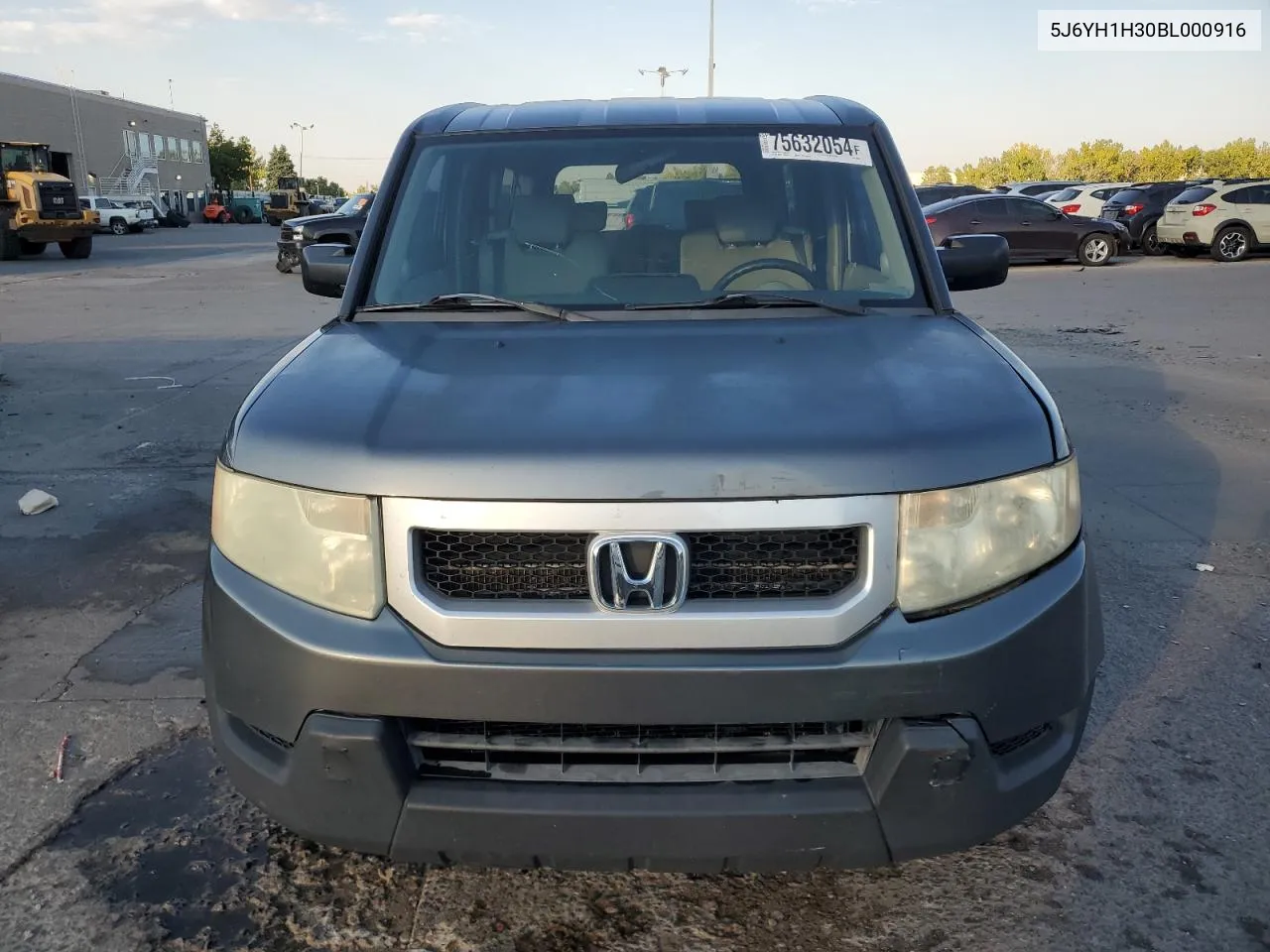 2011 Honda Element Lx VIN: 5J6YH1H30BL000916 Lot: 75632054