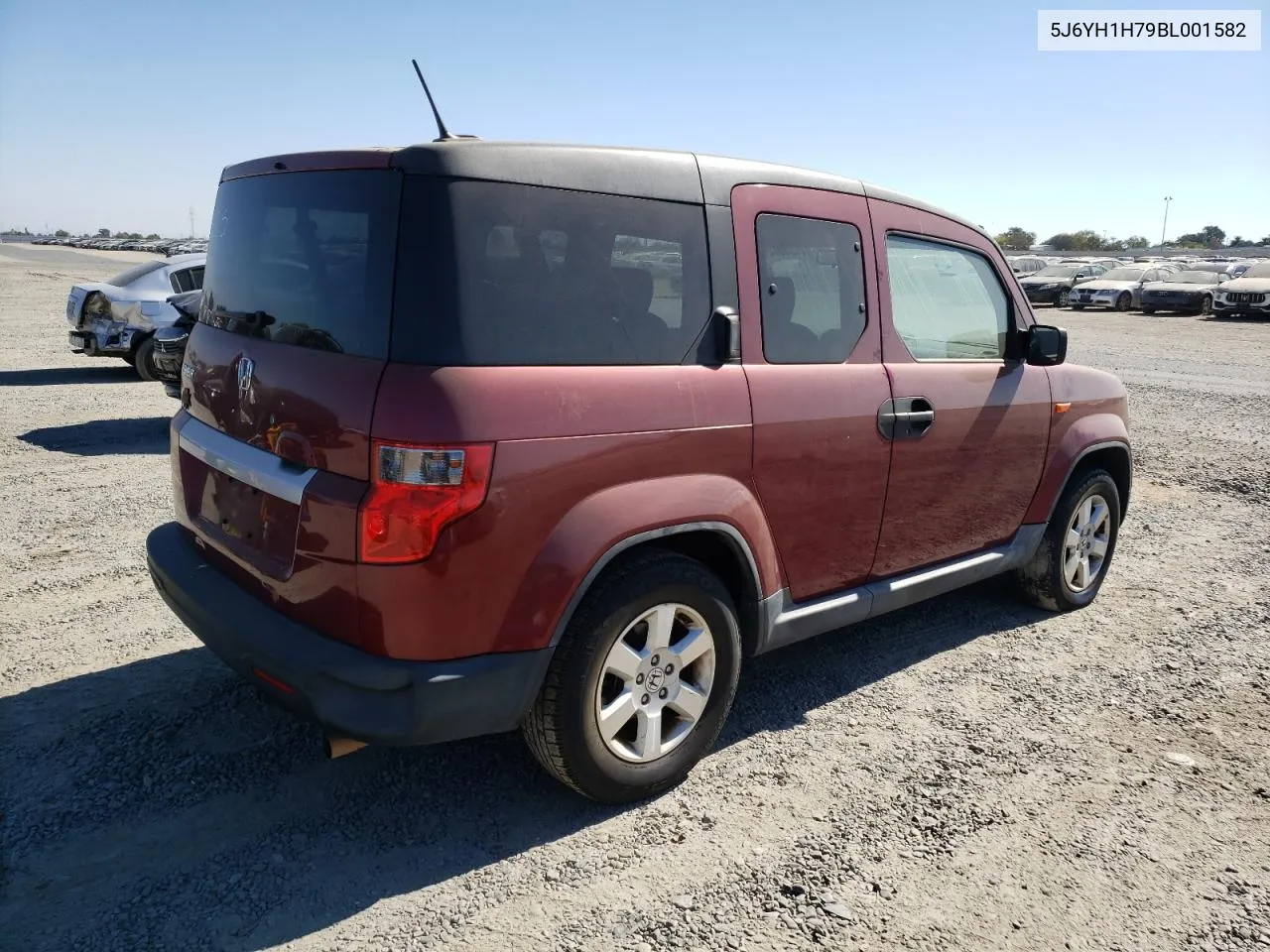 5J6YH1H79BL001582 2011 Honda Element Ex