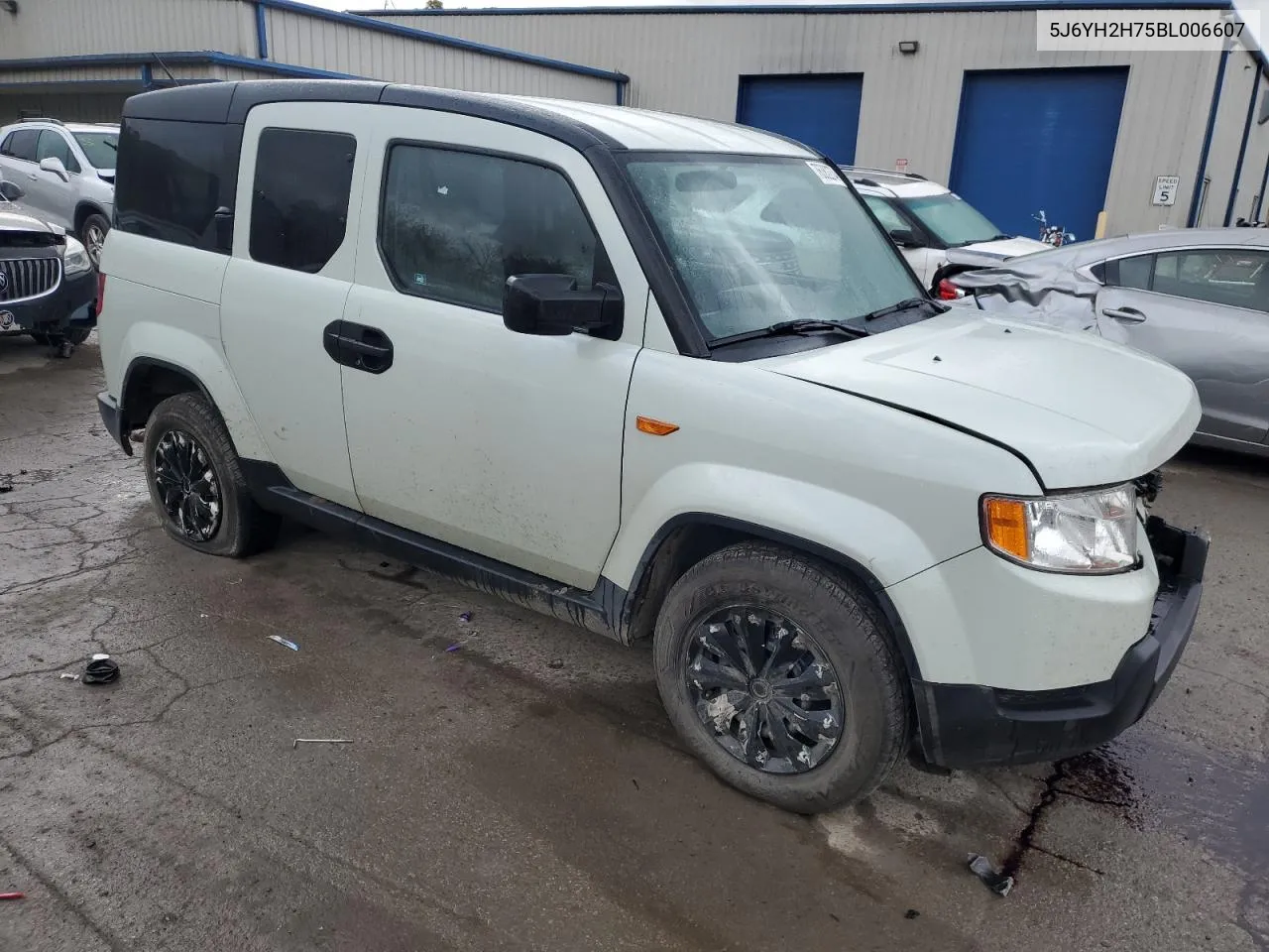 2011 Honda Element Ex VIN: 5J6YH2H75BL006607 Lot: 76382274