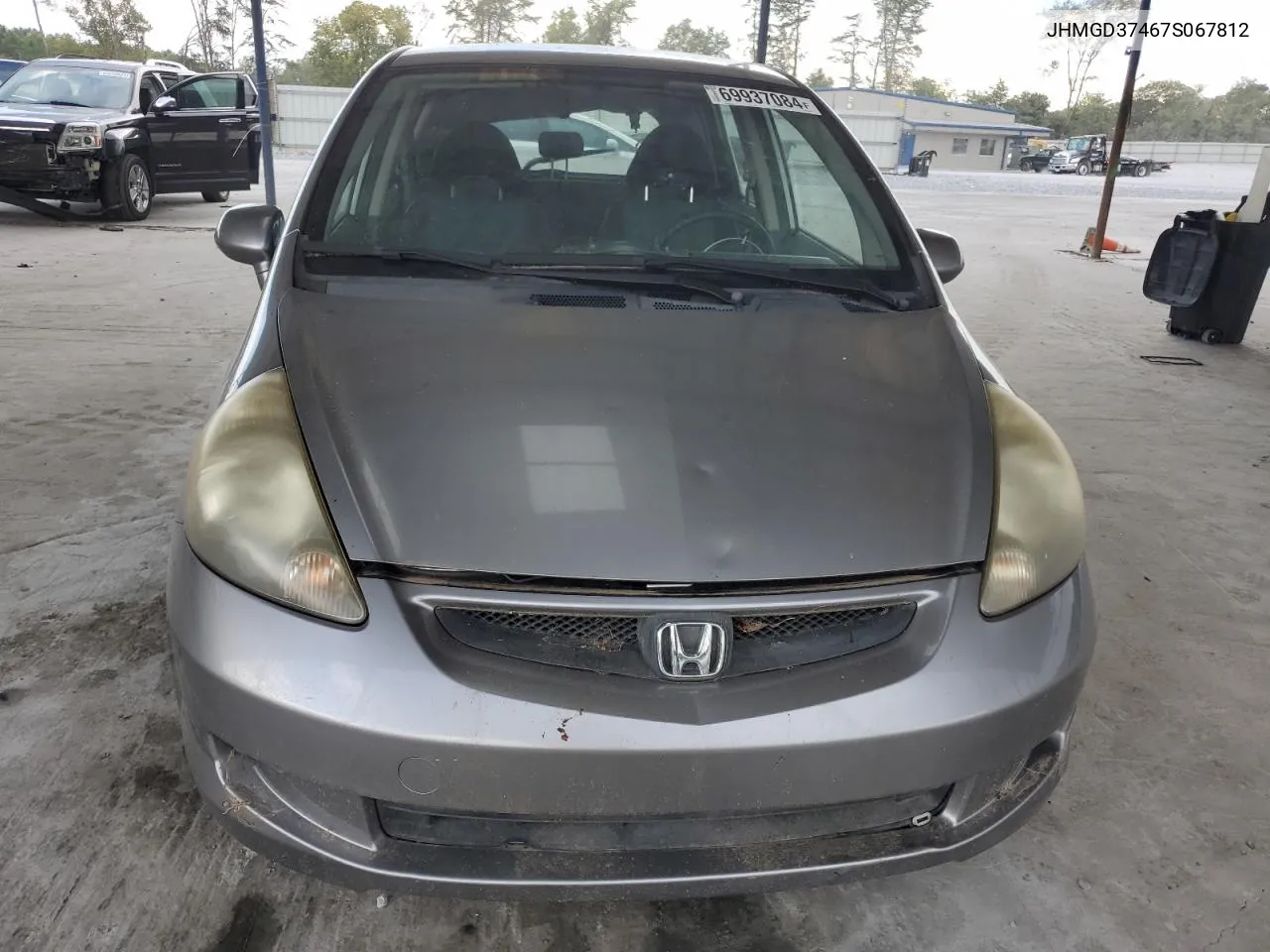 2007 Honda Fit VIN: JHMGD37467S067812 Lot: 69937084