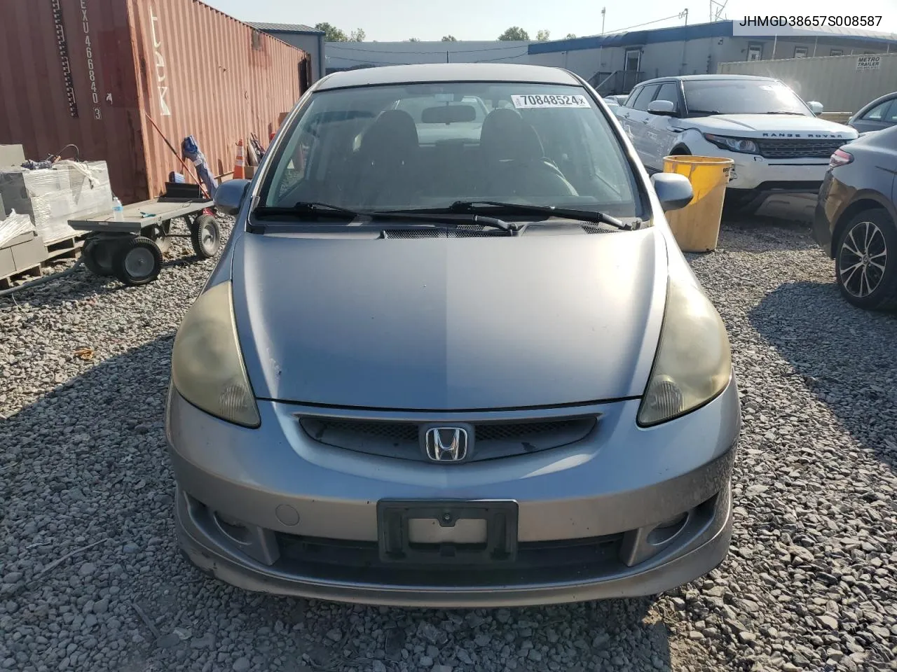 JHMGD38657S008587 2007 Honda Fit S