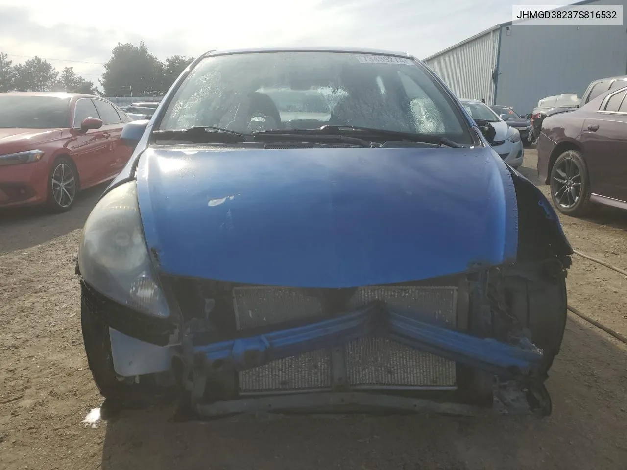 JHMGD38237S816532 2007 Honda Fit Dx