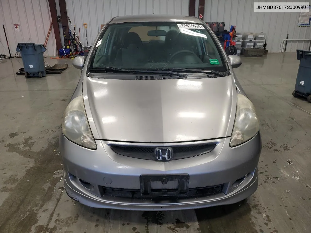 JHMGD37617S000990 2007 Honda Fit S