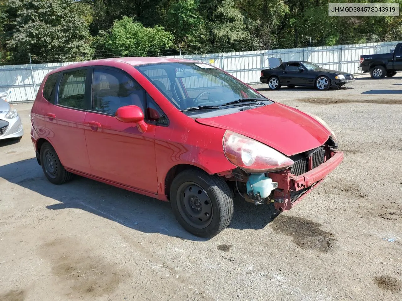 JHMGD38457S043919 2007 Honda Fit