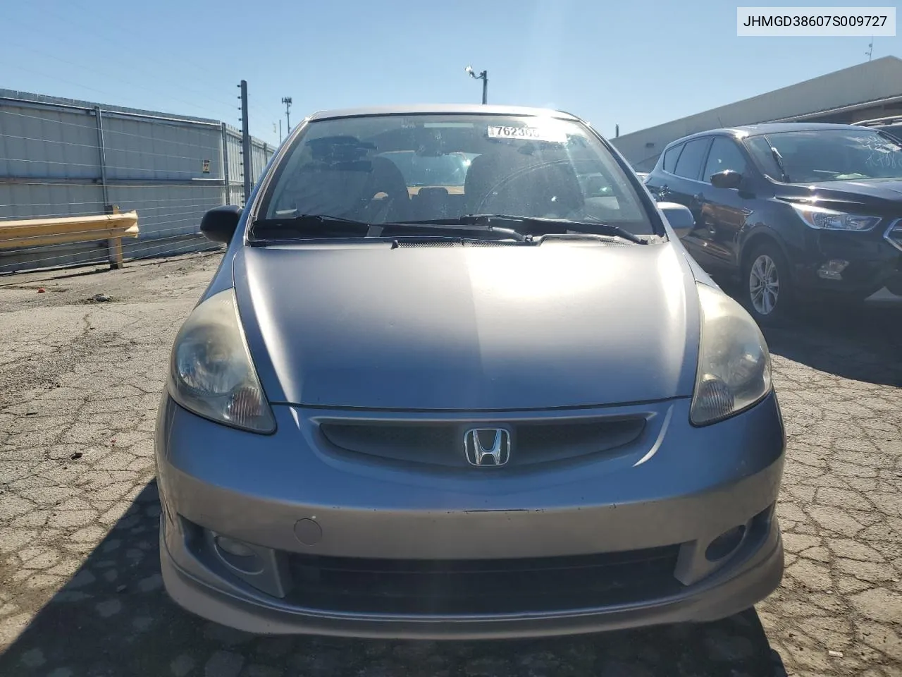 2007 Honda Fit S VIN: JHMGD38607S009727 Lot: 76236534