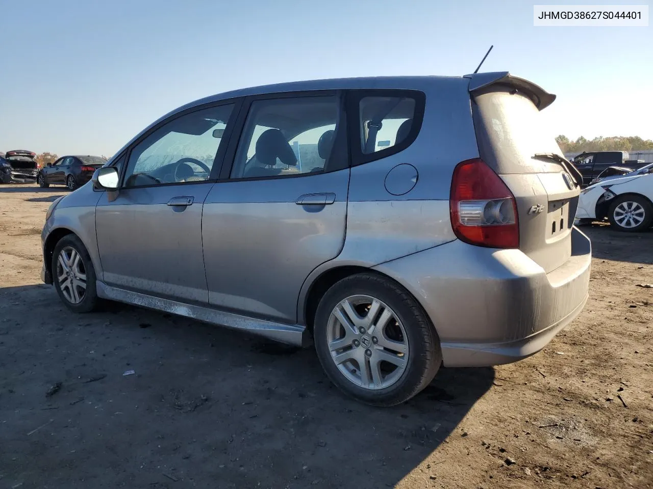 JHMGD38627S044401 2007 Honda Fit S