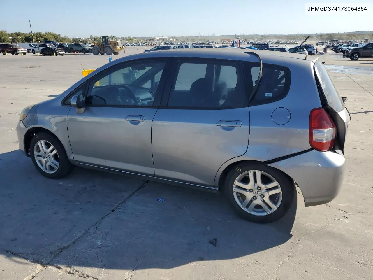 2007 Honda Fit VIN: JHMGD37417S064364 Lot: 77364034