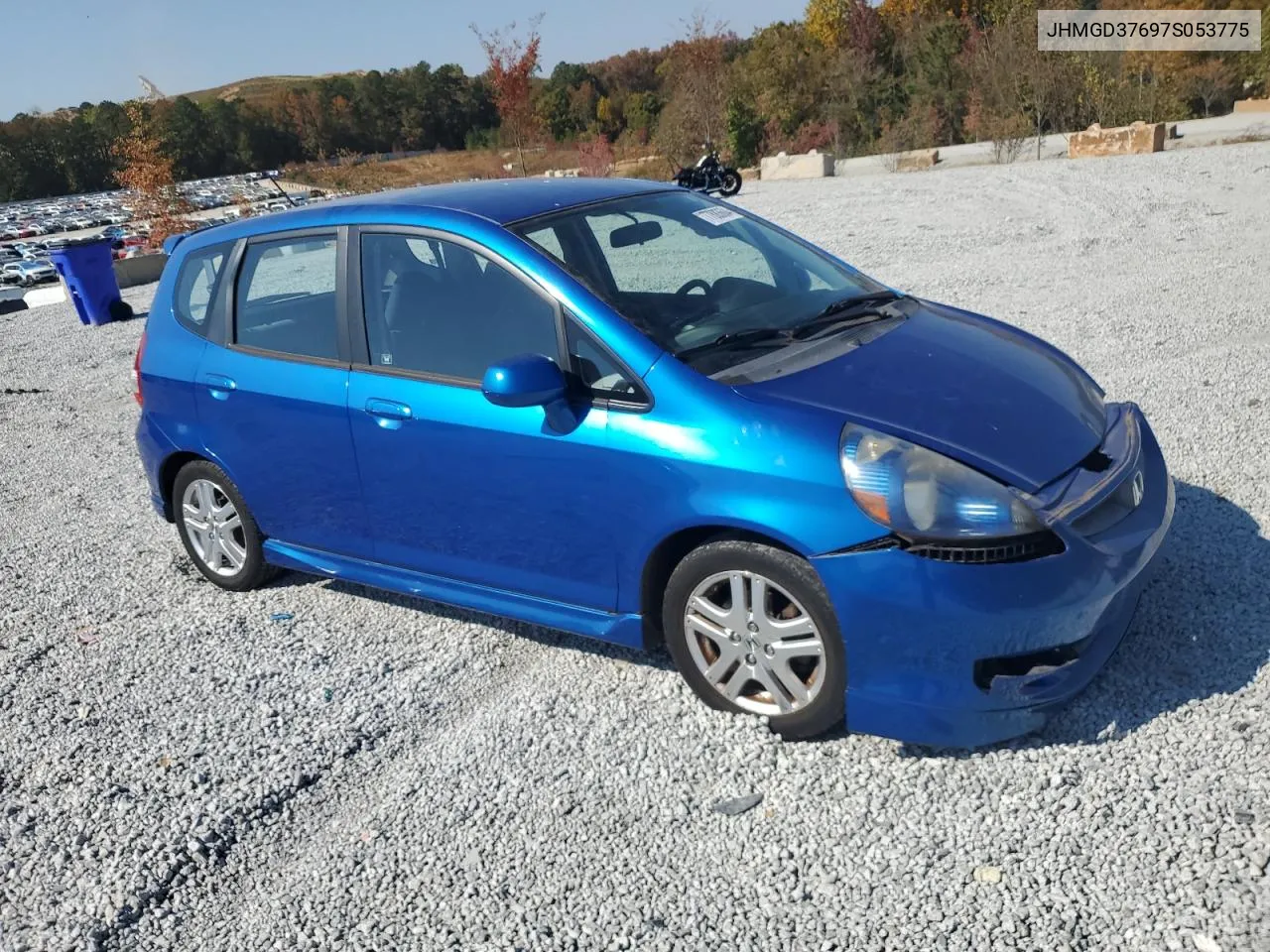 JHMGD37697S053775 2007 Honda Fit S