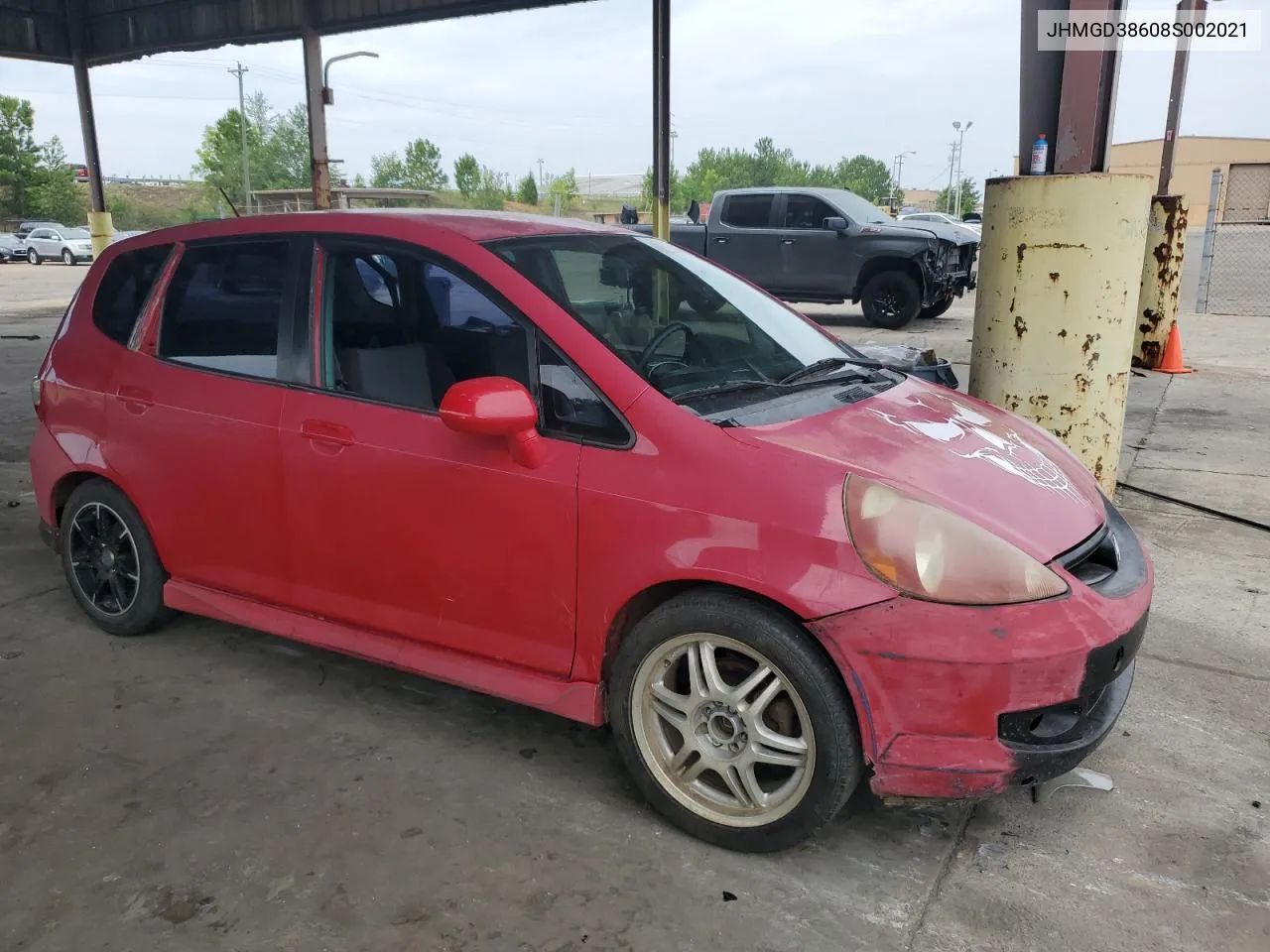 JHMGD38608S002021 2008 Honda Fit Sport