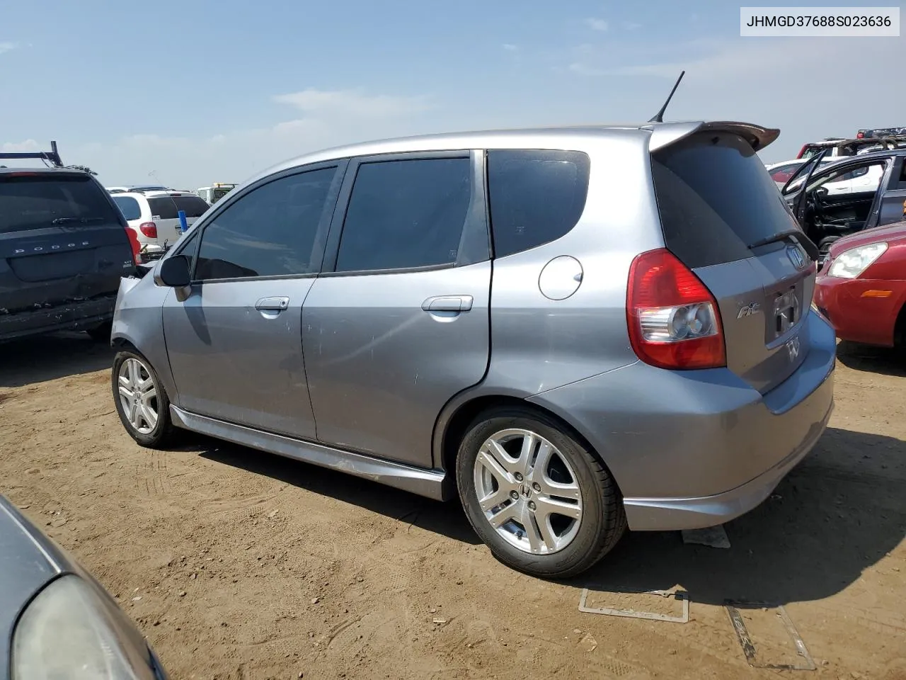 JHMGD37688S023636 2008 Honda Fit Sport