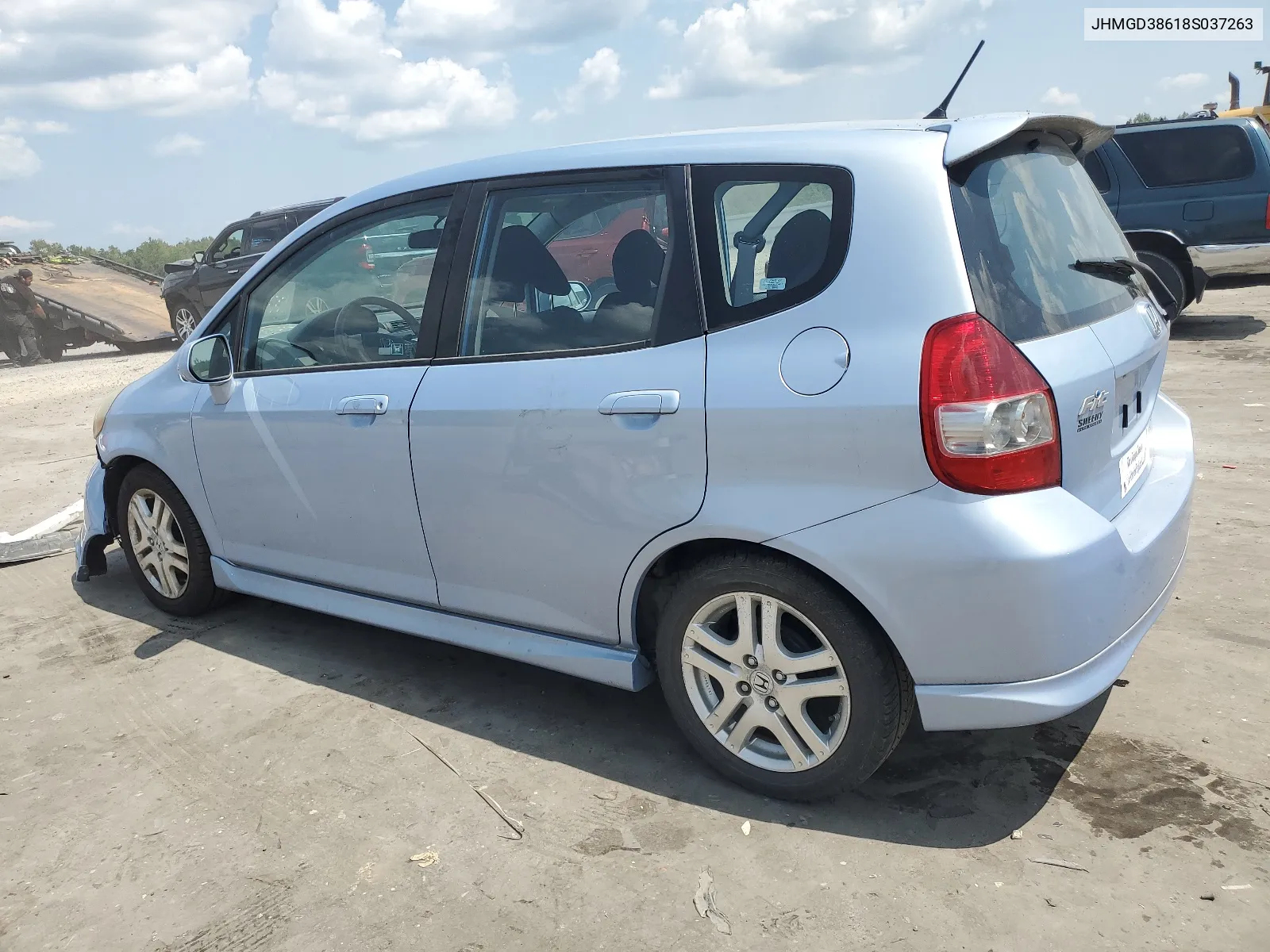 JHMGD38618S037263 2008 Honda Fit Sport