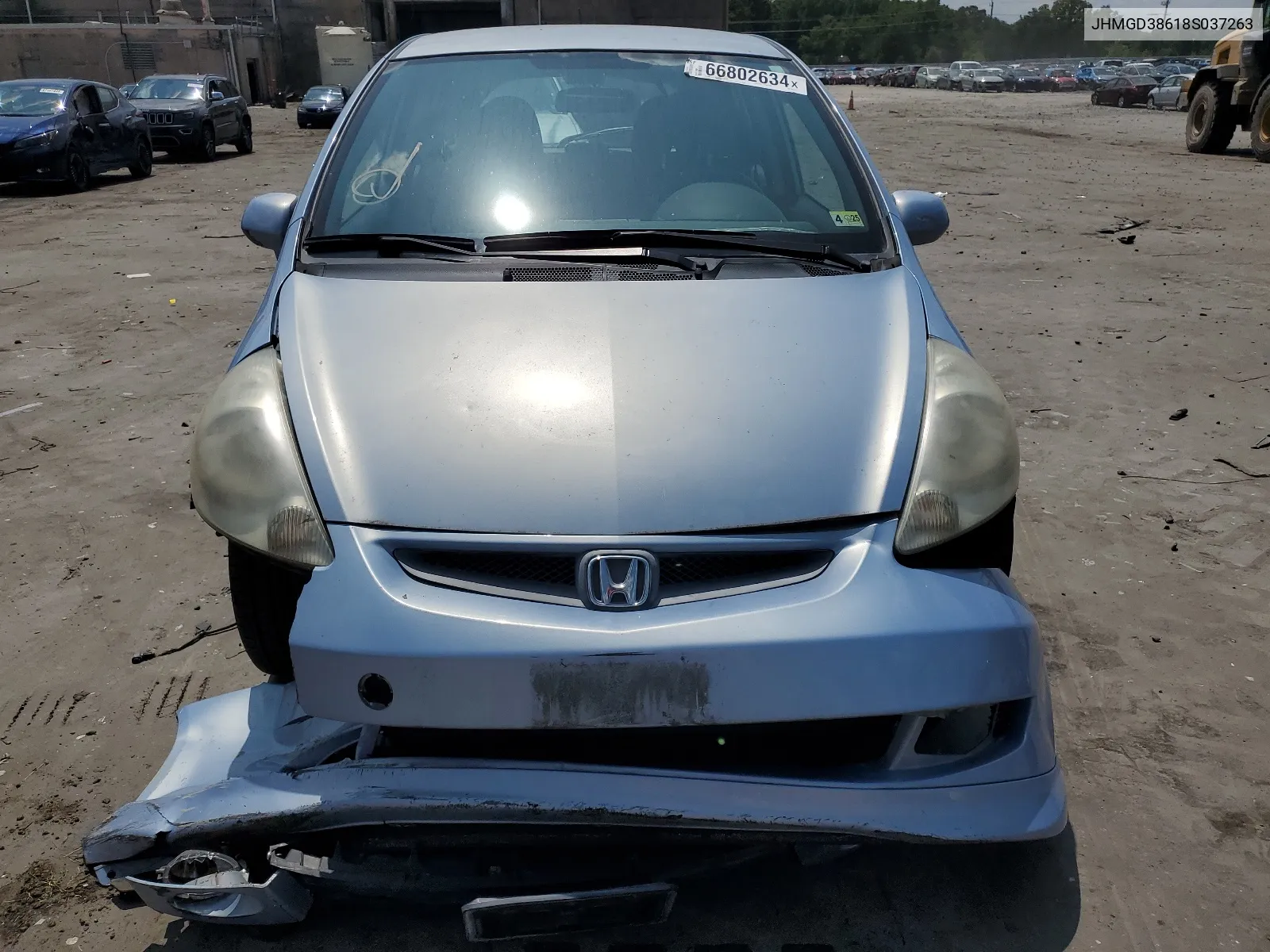 JHMGD38618S037263 2008 Honda Fit Sport