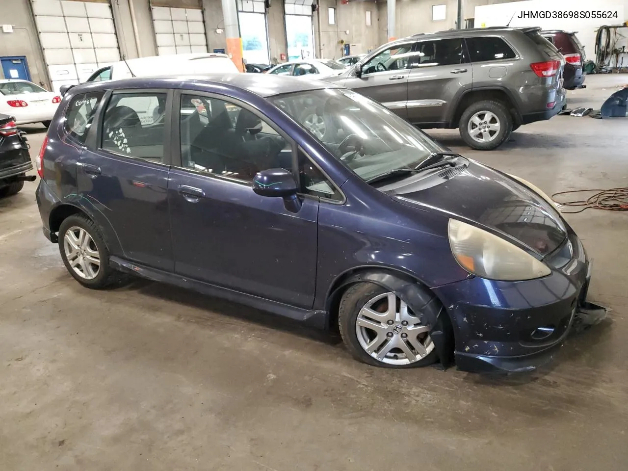 JHMGD38698S055624 2008 Honda Fit Sport