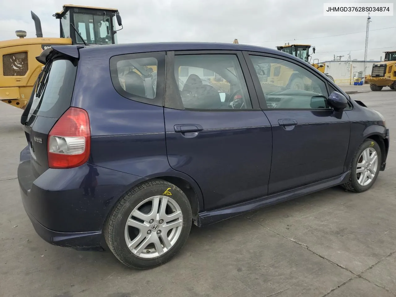 JHMGD37628S034874 2008 Honda Fit Sport