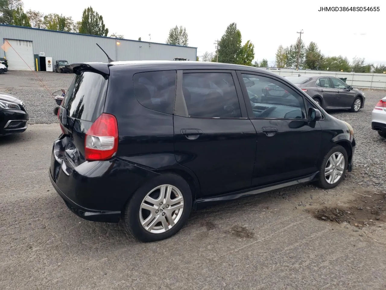 JHMGD38648S054655 2008 Honda Fit Sport