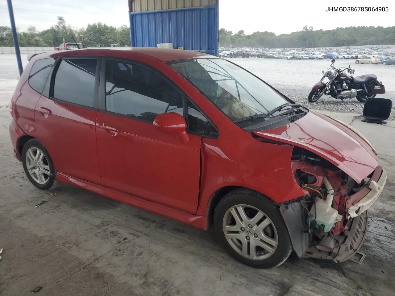 JHMGD38678S064905 2008 Honda Fit Sport