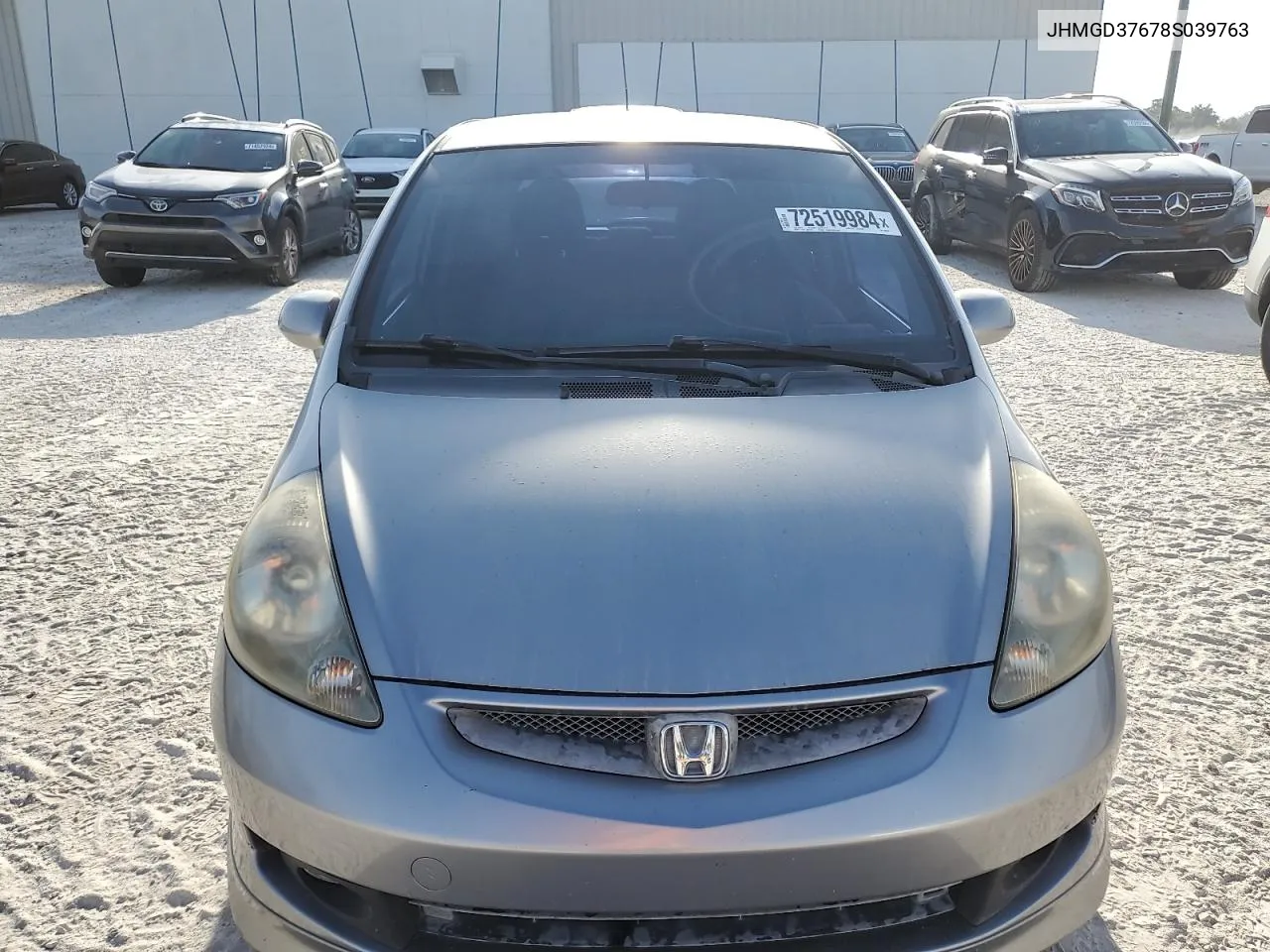 2008 Honda Fit Sport VIN: JHMGD37678S039763 Lot: 72519984