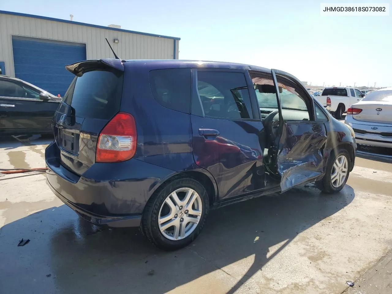 JHMGD38618S073082 2008 Honda Fit Sport