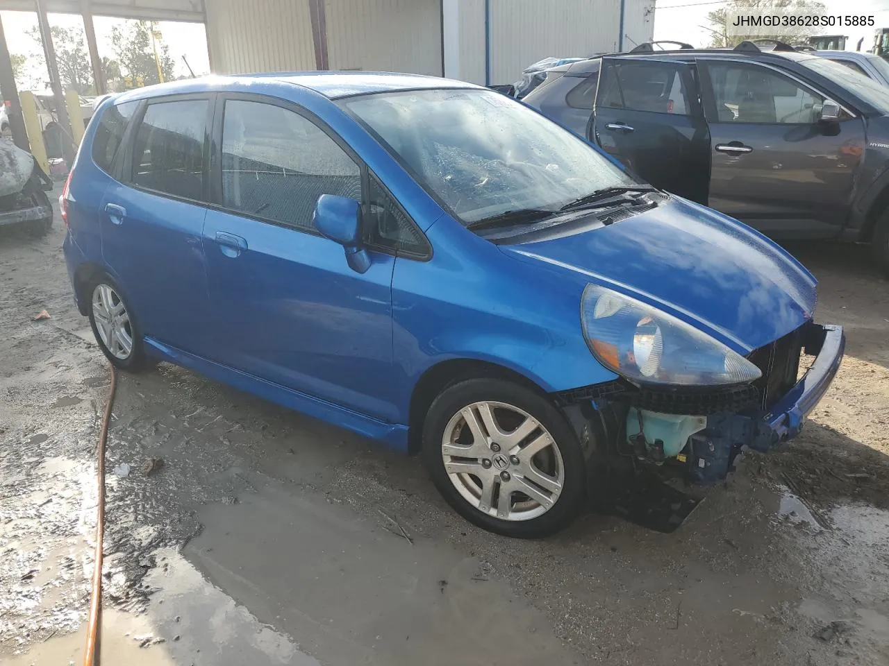 JHMGD38628S015885 2008 Honda Fit Sport