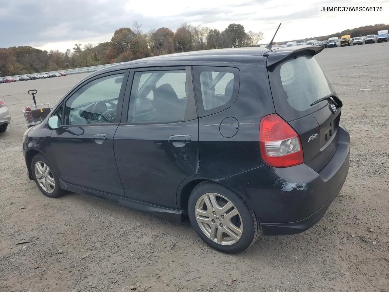 2008 Honda Fit Sport VIN: JHMGD37668S066176 Lot: 76480414