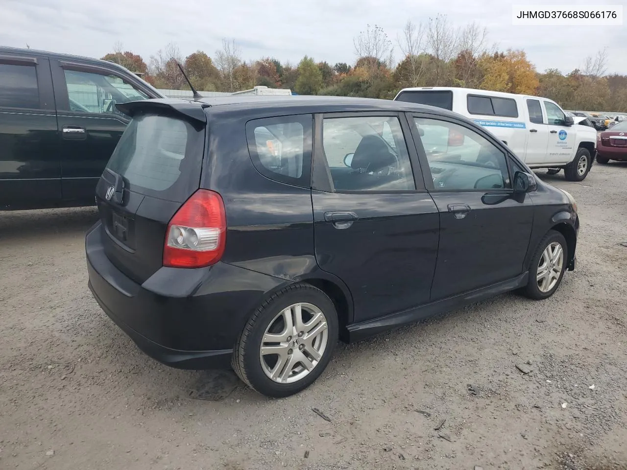 2008 Honda Fit Sport VIN: JHMGD37668S066176 Lot: 76480414