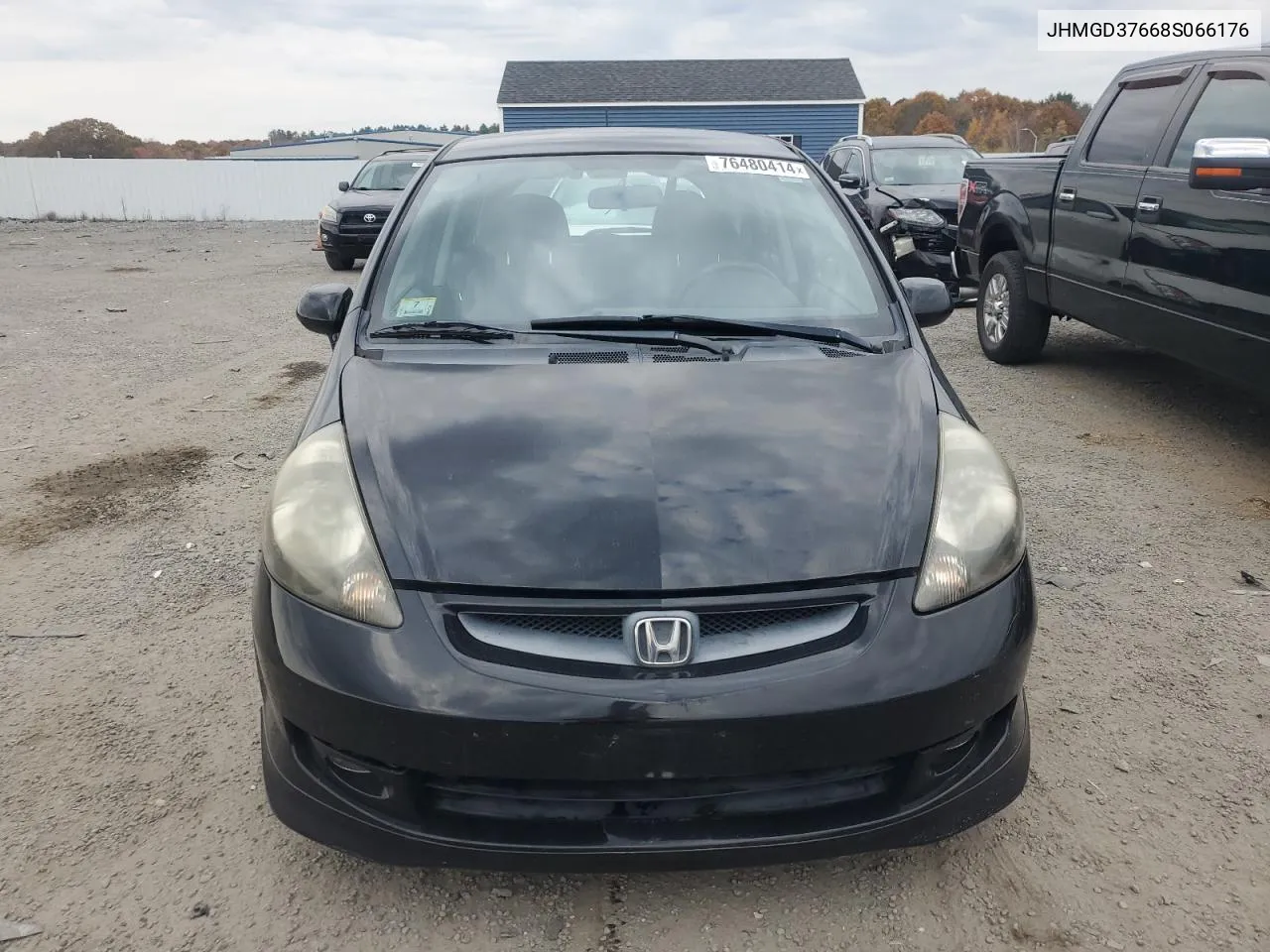 2008 Honda Fit Sport VIN: JHMGD37668S066176 Lot: 76480414