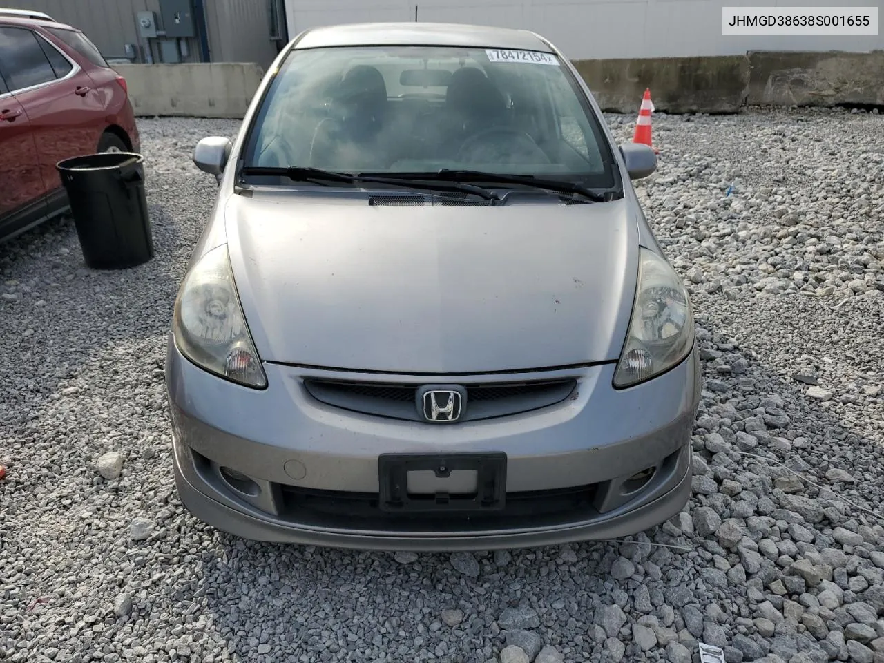 JHMGD38638S001655 2008 Honda Fit Sport