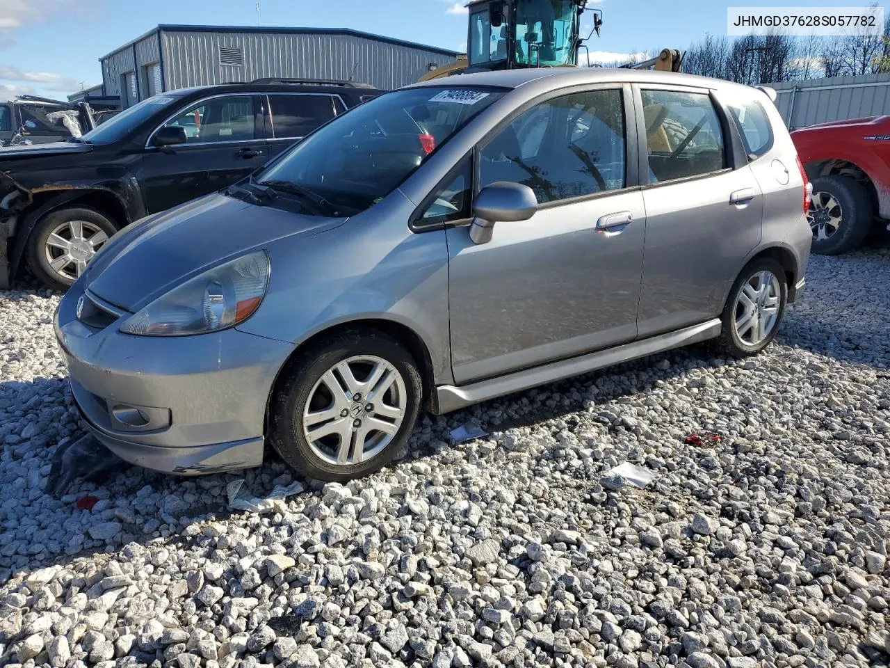 2008 Honda Fit Sport VIN: JHMGD37628S057782 Lot: 79496864