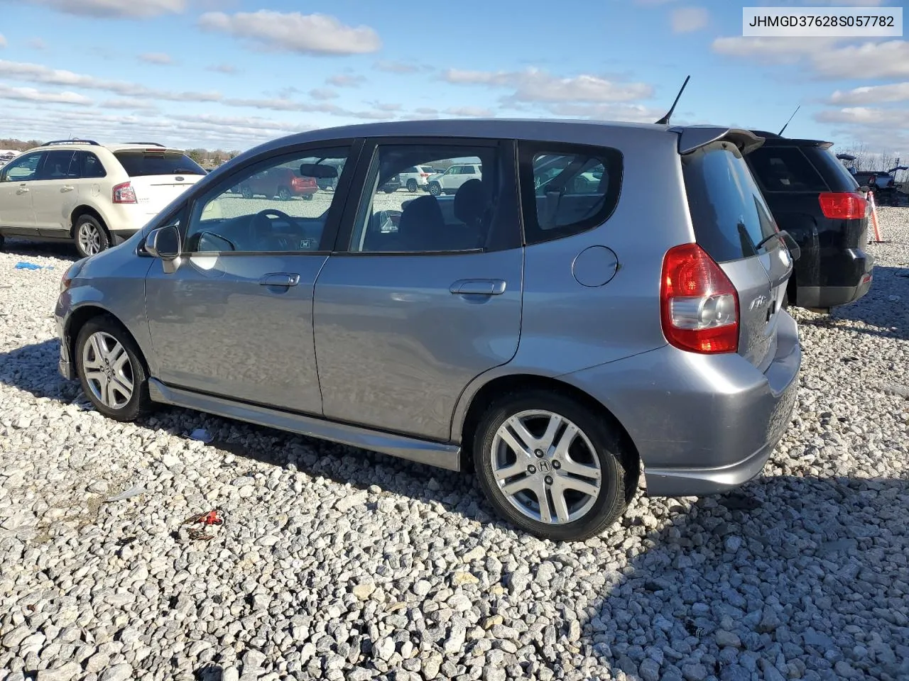 2008 Honda Fit Sport VIN: JHMGD37628S057782 Lot: 79496864